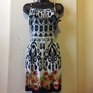 💎🌼PRETTY DRESS FLORAL BORDER💗🌺